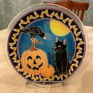 Rare Peggy Karr 11” Halloween Plate 🎃